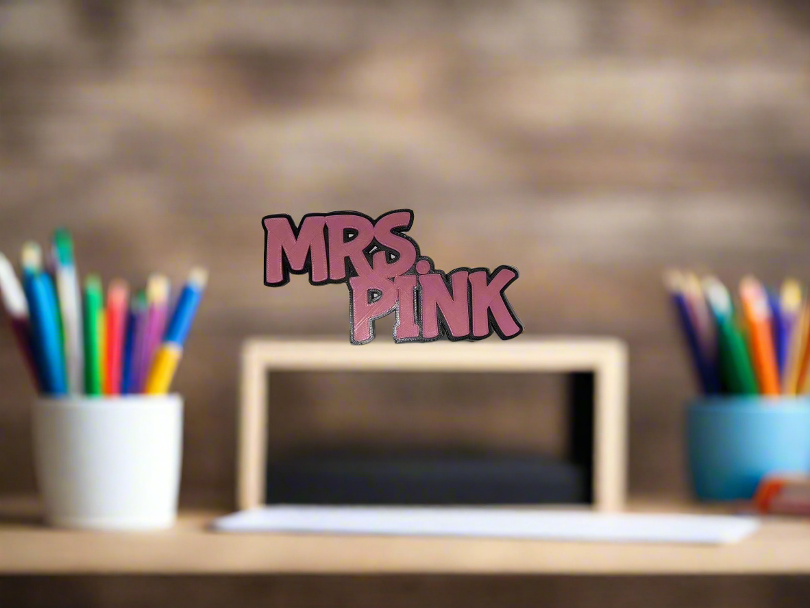 Customizable 3D Name
