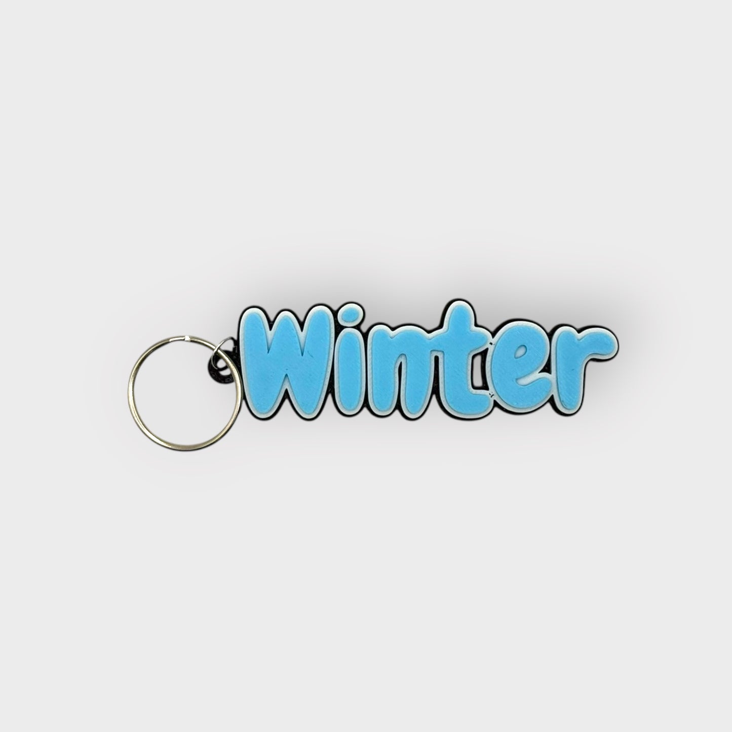 3 Color Custom Keychain - Chewy Style